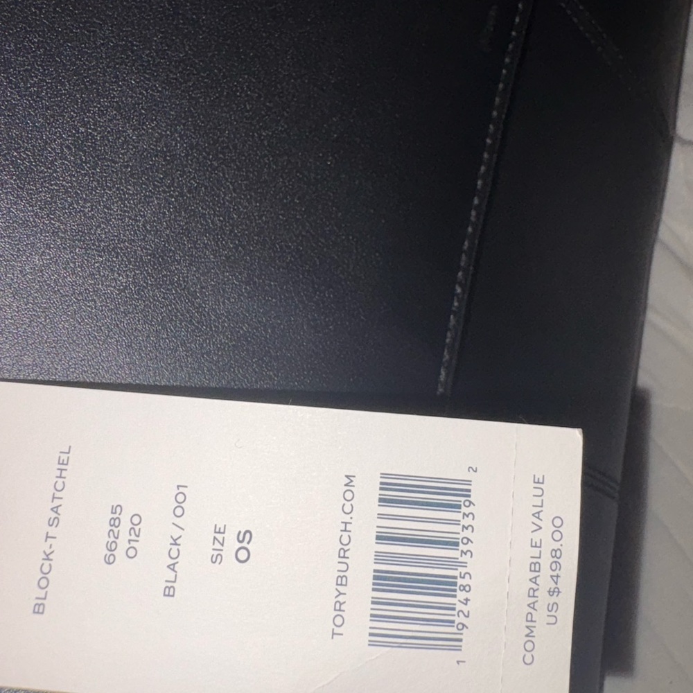 Tory Burch Black Leather Satchel - Picture 5 of 5